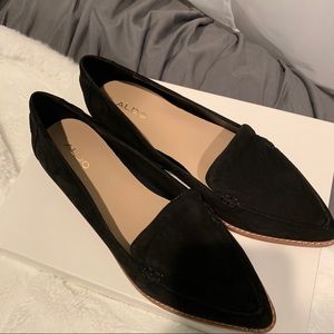 Aldo suede loafer